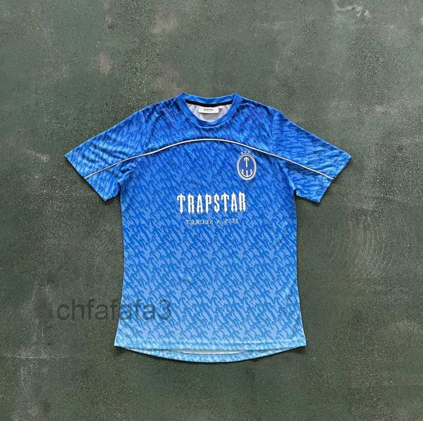 Football T -Shirt Herren Designer Jersey Trapstar Summer Tracksuit Atmungsaktives Design Motion 40ES fer1