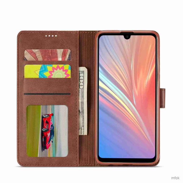 Handy-Fälle Ledertasche für Honor 8X 9X 10i 20i 50 Pro Flip-Cover für Mate 10 20 P20 P30 P40 Pro P Smart Y5 Y9 Brieftasche Fall