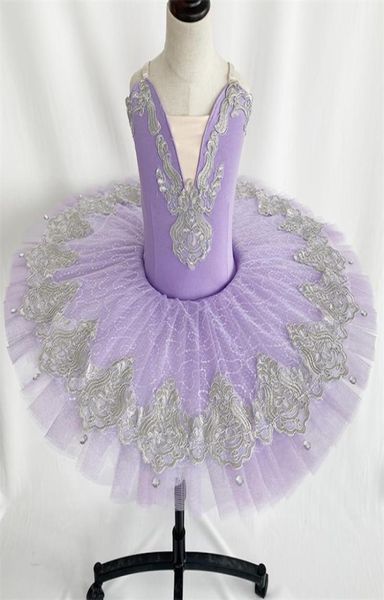 Traje de balé profissional clássico bailarina tutu para criança criança menina adulto princesa panqueca tutu dança vestido de balé menina 29938362