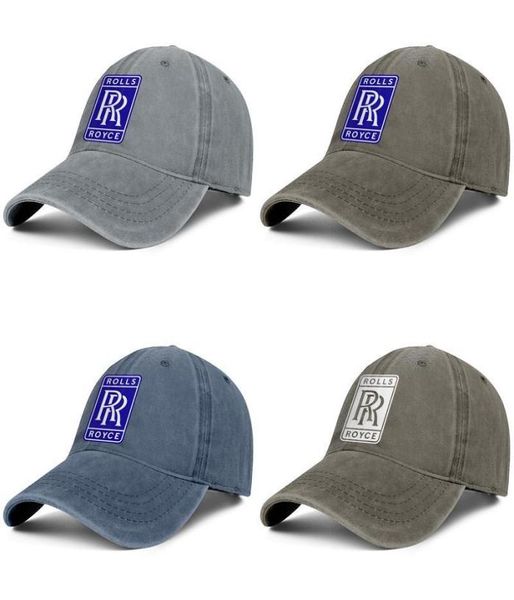 Rolls Royce Oeiginal Logo blau weiß Unisex Denim Baseball Cap tailliert Designen Sie Ihre eigenen süßen trendigen Hüte Blocky Faith Vereinigtes Königreich5798055