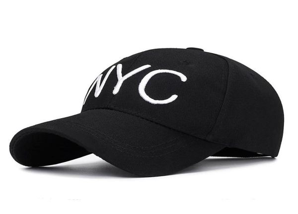 Bola bonés 2021 casual nyc 3d carta bordado pai chapéu homens mulheres verão moda boné de beisebol primavera outono viseira ajustável chapéus 4281357