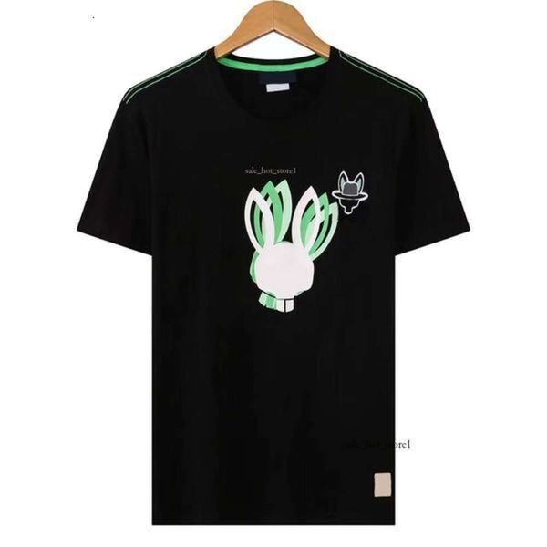 Psychos Bunnys Summer Casual T Shirt Uomo Donna Skeleton Rabbit 2024 Nuovo design Multi Style Men Shirt Fashion Designer Tshirt Coppia Short Boss Polo 875