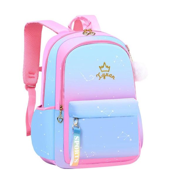 Borse Borse School For Girls School Backpacks Bambini Ortopedici Borse per ragazze adolescenti Costallazione Borse per la scuola per ragazze