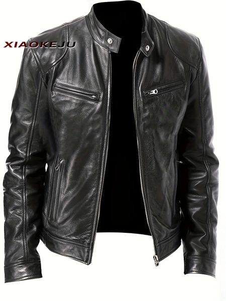 Casacos de couro dos homens jaquetas frias inverno moletom natureza caminhada estilo roupas moto equipamentos varsity malha casaco roupas 231225