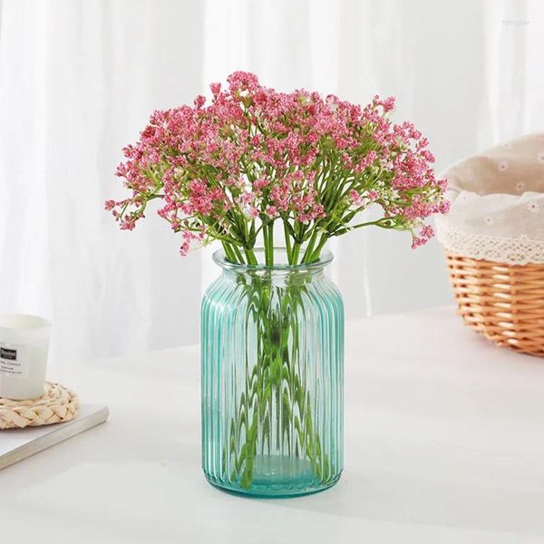 Dekorative Blumen 16 Teile/los Nacht Duft Künstliche Babysbreath Blume Gypsophila Gefälschte Pflanzen Home El Weihnachten Dekor Hochzeit Bouquet Geschenk