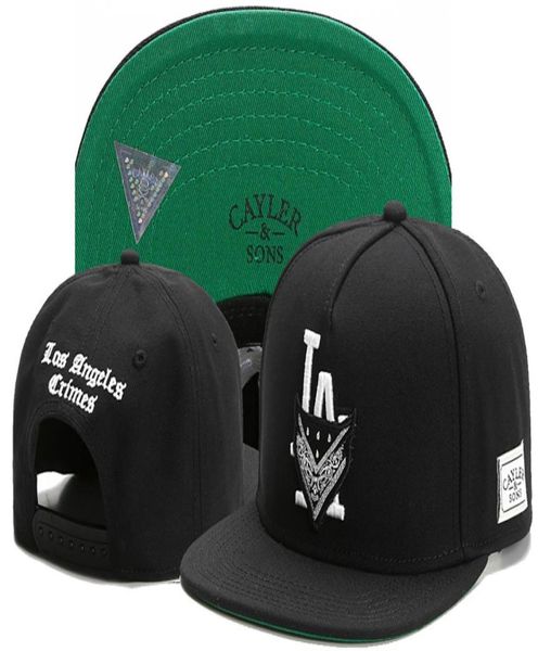 Los Angeles Crimes Baseball Caps für verstellbare Hip Hop Sports Männer Frauen Casquette Snapback Hats2200794