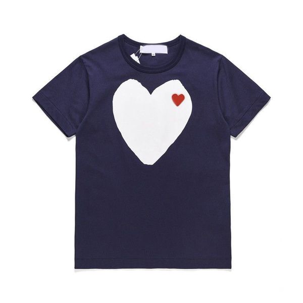 Spielen Sie Marke Herren T-Shirts Designer Red Heart Mode besticktes lässiges T-Shirt-Baumwoll-gedruckte Kurzarm hohe Quanlity T-Shirts Sommer Asian Size XS 101