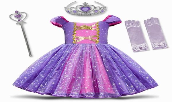 Girl039s Abiti Fancy Princess Costume Neonate Vestiti Carnevale di Halloween Cosplay Dress Up Bambini Per la festa Abbigliamento per bambiniG2061552