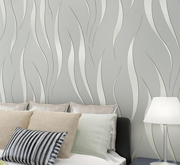 Moderne 3D-Tapetenrolle mit abstrakter geometrischer Form für Zimmer, Schlafzimmer, Wohnzimmer, Heimdekoration, Emed-Wandpapier, 1 Y2001034825861