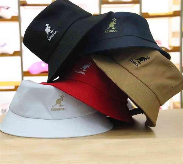 Designer de algodão balde chapéu para homens mulheres kangol esporte ao ar livre pesca boné verão sol praia pescador headwear viagem escalada marca high2859753