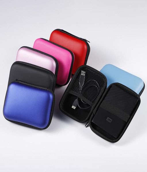 25quot hdd saco externo disco rígido usb transportar mini cabo usb caso capa bolsa fone de ouvido saco para computador portátil disco rígido case9472616