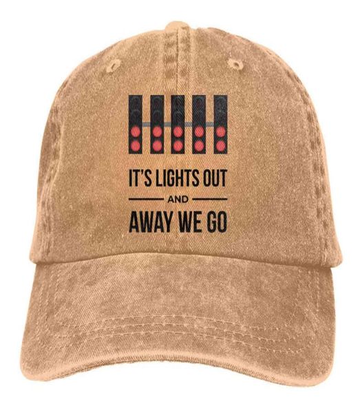 PDN3 It039s Lights Out And Away We Go The Baseball Cap Peaked capt Sport Unisex Outdoor Custom Formula 1 F1 HatsTEO6category7379122
