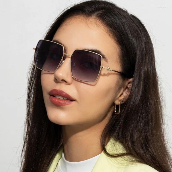 Солнцезащитные очки 2023, модные европейские и американские тенденции, солнцезащитные козырьки для мужчин и женщин