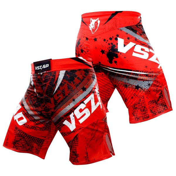 VSZAP Star River Fighting Competition Allenamento Sportivo Pantaloncini ad asciugatura rapida Pantaloncini da boxe Estate Jujutsu Palestra Pantaloncini da corsa MMA Muay Thai