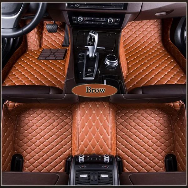 Tapetes Custom Fit Car Floor Mats Fit NissanCTR LANNIA Altima Rouge Xtrail Murano Sentra Sylphy Tiida 3D Carstyling Carpet Floor Liner