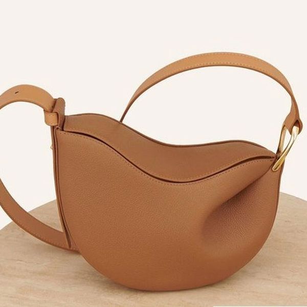 Umhängetaschen Handtasche Damen Hobo Umhängetasche Rindsleder Echtes Leder Designer Gefaltete Erbsentasche Top Qualität Einfarbig Mode Brief Drucken Clutch