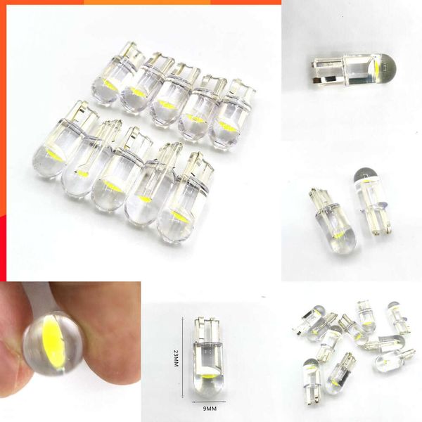 Auto Upgrade 10x 2021 Upgradeest W5W Led T10 Auto Licht COB Glas 6000K Weiß Auto Autos Kennzeichen Lampe Dome Lesen DRL Birne Stil 12V