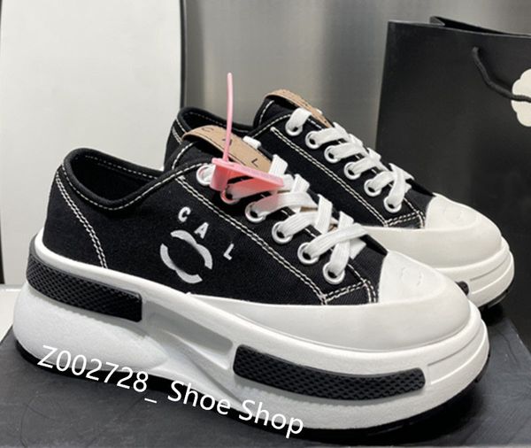 Paris luxo designer sapatos femininos moda casual sola grossa anti deslizamento esportes bezerro lona respirável 2c carta frança cidade sdfsf moda marca sapatos sopro sapatos tn