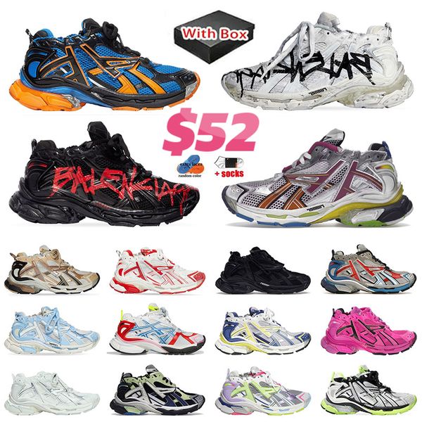 balencaigas zapatos runners 7.0 track balencaigas runners 7.0 balencaigas 3xl Designer Women Men casual shoes Paris belenciaga runners 7.0 Transmit【code ：L】