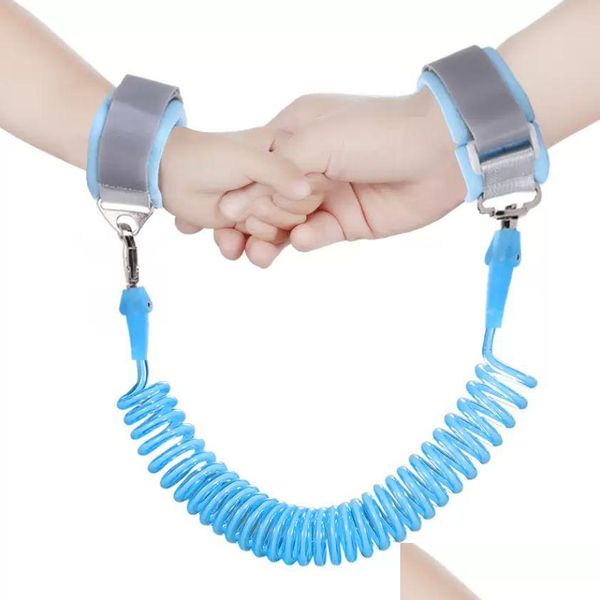 Outros suprimentos de festa festiva 1.5m 2m 2.5m crianças anti perda cinta fora de casa crianças segurança pulseira criança arnês leash pulseira ot9ib