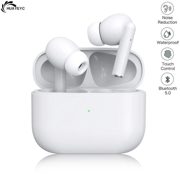 Fones de ouvido sem fio tws bluetooth 5.0 esportes com cancelamento ruído à prova dwireless água para iphone xiaomi huawei pk ar pro 3