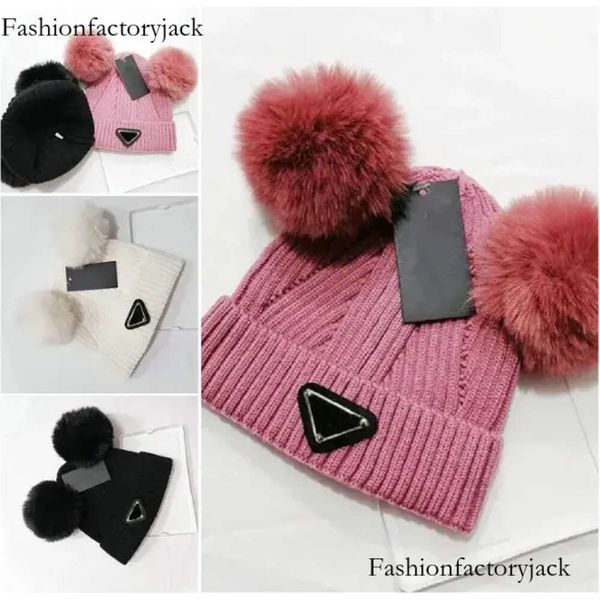 Cappelli a maglia Halloween di Natale Baby Winter Warm Boys Girls Beanies Aunciney Caps for Festival Decorazioni per feste Classico P Letter Children