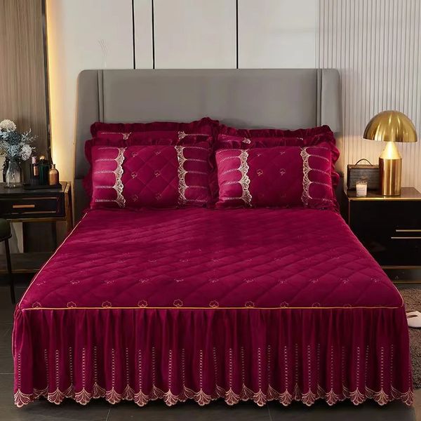 Роскошная сплошная цветовая кристаллическая стеганая одеяла