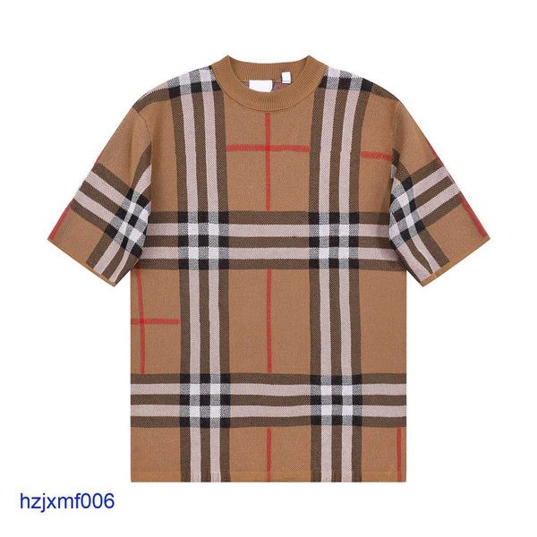 Gz1b Mens Camisetas Designer Marca de Luxo Camiseta Camiseta Solta Roupas Oversized Malha Suéter Mangas Curtas Manga Primavera Verão Maré Homens e Mulheres Tee Te