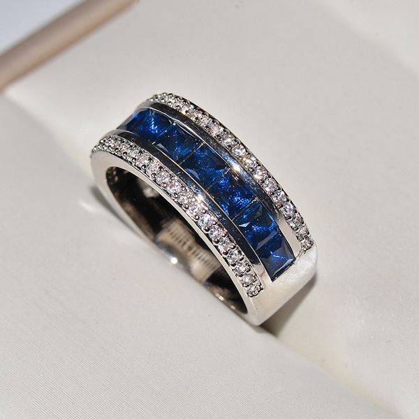 CZ Zircon Designer Rings chineses para mulheres Moda coreana serve