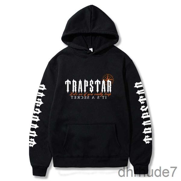 Mens Womens Moda Trapstar Hoodies Casual Esporte Estilo Moletons Clássico Impressão Hoodie Elegante Homens Quentes Com Capuz Mangas Compridas Moletom 3XL 4DD4