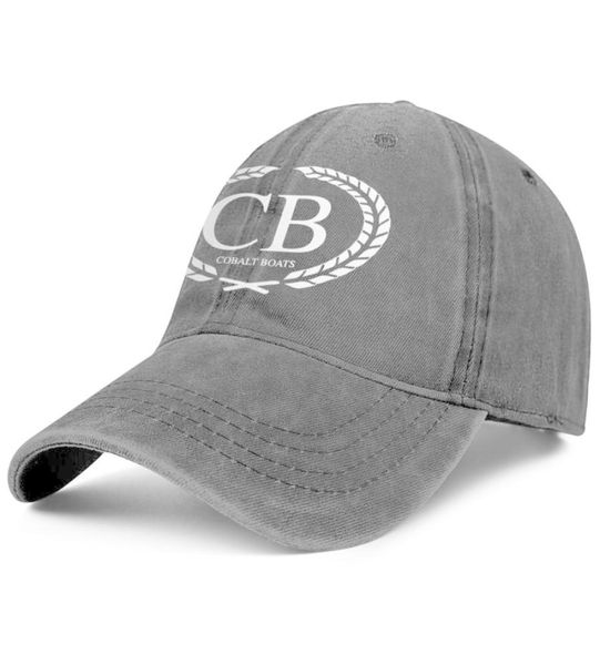 Logo Cobalt Boats CB bianco Berretto da baseball in denim unisex golf progetta i tuoi cappelli personalizzati Logo LOGO nero rosso6680505