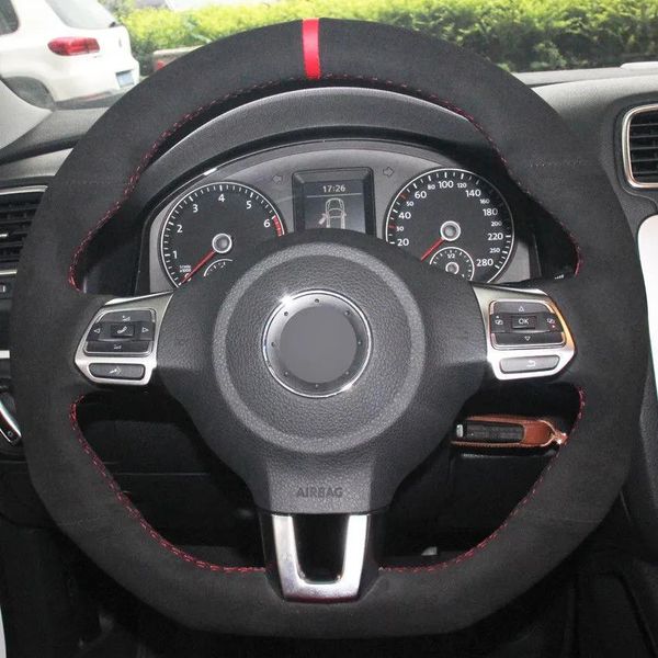 Capas para VW Golf 6 GTI MK6 Polo Caminho Tampa Diy Diy Handcitched Car Interior