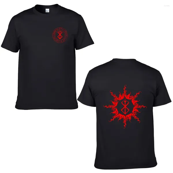 Herren-T-Shirts, Sommer-Baumwoll-T-Shirt, Modemarke, rotes Logo, zehn Farben, bedrucktes Grafik-Top