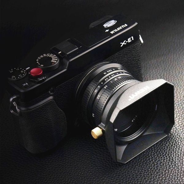 Fujifilm aynasız kamera lensleri için kare lens kaput DV kameralar 37 39 405 43 49 52 55 58 mm 231226