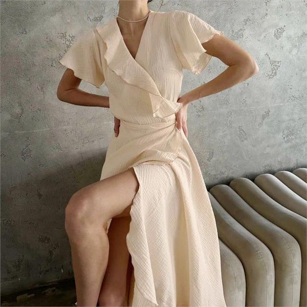 Kadın Mayo Plajı Kapak Outlet Kadın Giyim Kadınlar İçin Yaz Elbisesi 2023 Seksi Hardigan Tek Parça Dantel Robe Servis Bayanlar