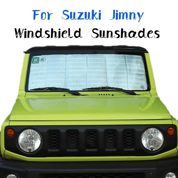 Jimny Otomobil Parçaları için Aksesuarlar Ön Cam Vizörü Parlak Folyo