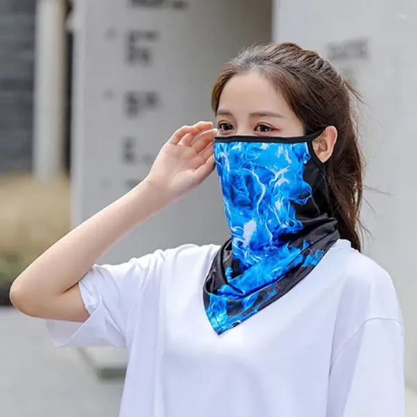 Bandanas Tamanho Aproximadamente 43 25cm Toalha Facial de Secagem Rápida Proteção UV. Equipamento de ciclismo à luz solar disponível em várias cores