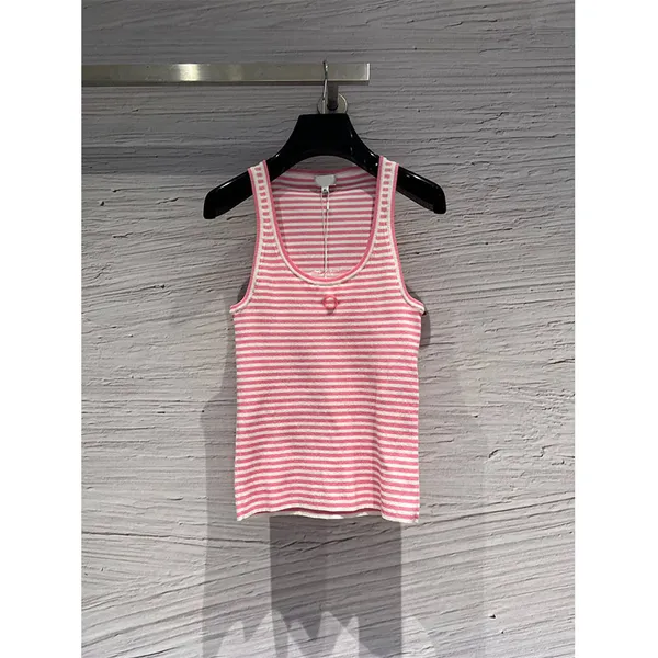 2024 Summer Women's-Neck Thirts Sleeveless Woman Simplettini per maglieria maglieria magliette per maglietta casual camicia camicia