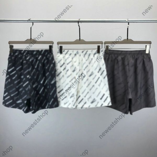 24ss designer mens shorts homens pinturas carta impressão curto verão calças de luxo moda casual calças de algodão calça casual