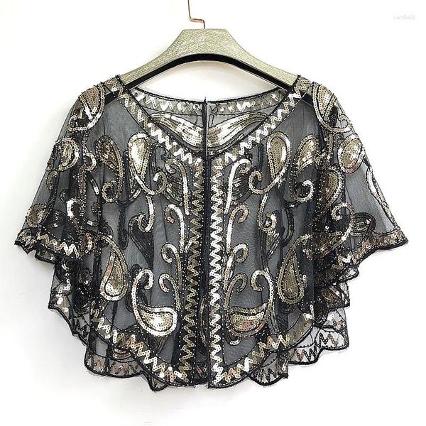 Camicette da donna Mantelle con paillettes estive Camicetta da donna Camicia Harajuku Poncho Camicie da donna Blusa Camisas Fashion Party Top Donna Abbigliamento Robe