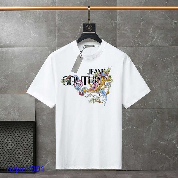 Ikkf Herren-T-Shirts Designer T-Shirt Sommer Kurzarm Wellen T-Shirt Männer Frauen Liebhaber Luxus Mode Senior Pure Cotton hochwertig hochwertige große Größe XS-3XL#37