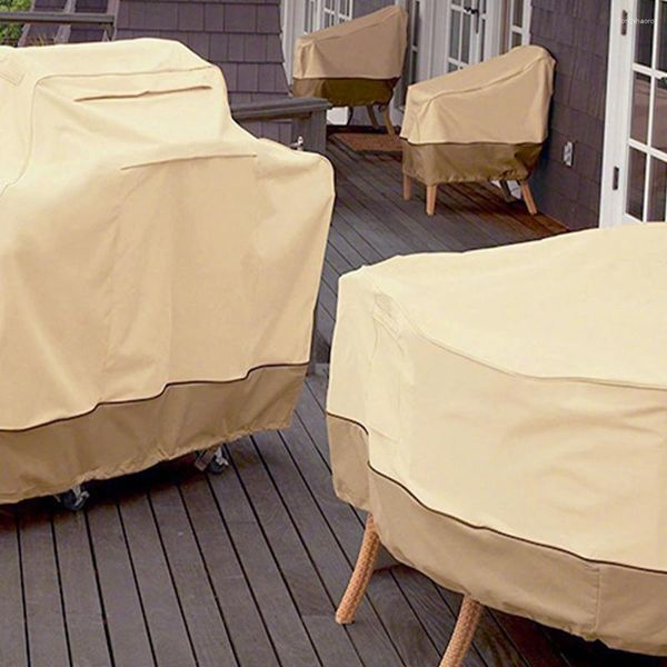 Cadeira cobre banco permanece em condições superiores capa impermeável oxford para exterior tamanho grande anti-pintura