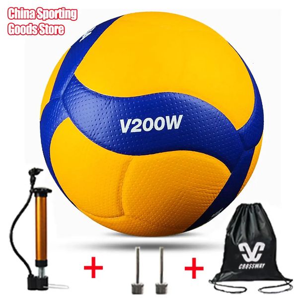 Model200 Equipamento esportivo Tamanho do voleibol Tamanho 5 Treinamento de presentes de Natal Opcional Bombat Needle Saco 231227