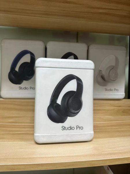 Studio Pro Cuffie Bluetooth Cuffie senza fili TWS Auricolari ANC Fascia Auricolare USB-C 3.5MM Aux HIFI Bassi Qualità del suono