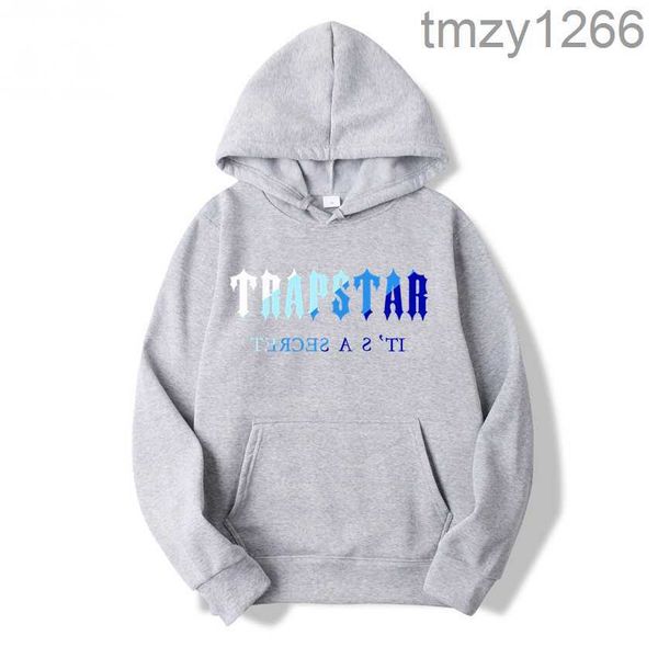 Erkek Hoodies Sweatshirtler Trapstar Trailsuit Marka Baskılı Spor Giyim Erkekler 18 Renk Sıcak İki Parça Set Gevşek Sweatshirt Pantolon Jogging 221105 ZL1P