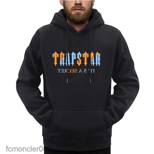 Designer Trapstar Hohe Qualität Mode Hoodies Sweatshirts für Männer Frühling Herbst Druck Farbe Einfache Sport Casual Herren Kleidung NX9W