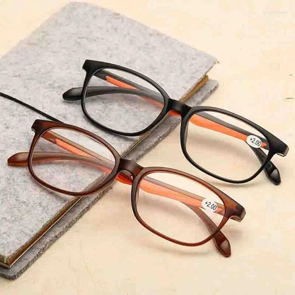 Sonnenbrille Lesebrille Flexible Sport Presbyopie Brille Hochwertige Mode Herren Damen Weitsichtige Brille Dioptrien 1,0 4,0