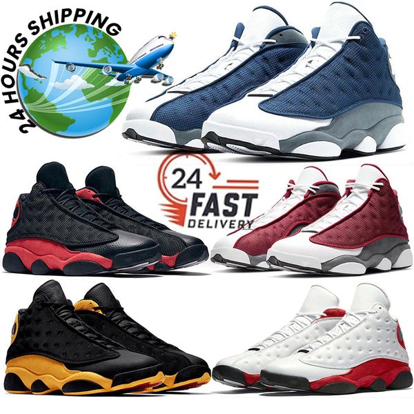 Hochwertige Basketballschuhe 13s 13 Wheat Court Lila Männer Frauen Black Cat He Got Game Melo DMP Hyper Royal Phantom Trainer Sneakers