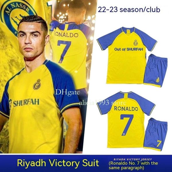 2324 Zafer No. 7 Suit Erkekler Futbol Takımı Üniforma Kulübü Mühür Numarası
