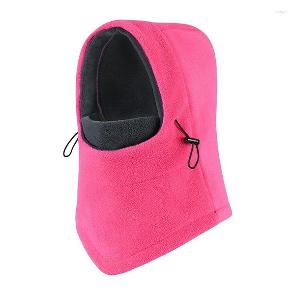 Berretti Cappello in pile da donna Sciarpa calda invernale antivento Maschera Pullover transfrontaliero in velluto freddo e monopezzo